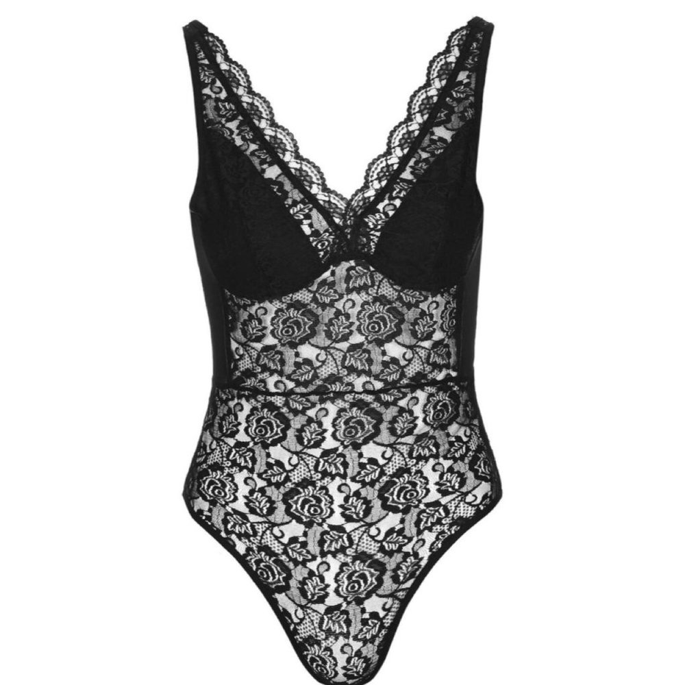 Top shop Black Lace Bodysuit